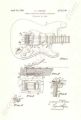 Fender Stratocaster Patent des Tremolo Systems