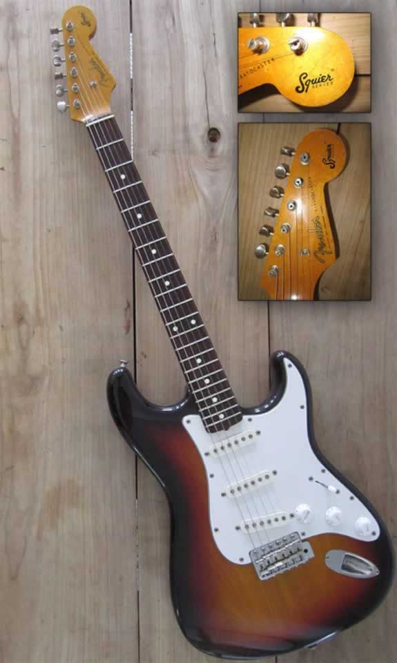 Eine Fender Squier "First Run" Serie aus meiner Sammlung