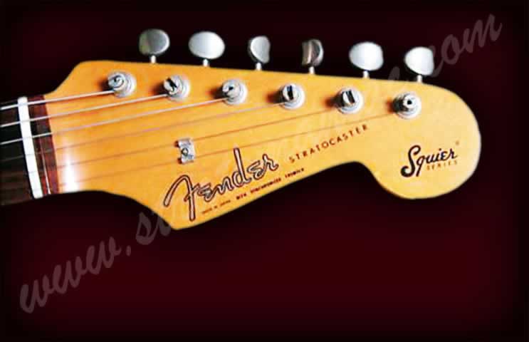 Fender Squier Logo Serie Stratocaster Erste Squier